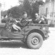 At the wheel in uniform