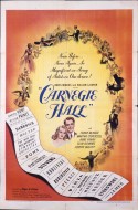 1947 Carnegie Hall movie poster
