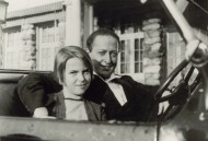 Stepdaughter Sue Vidor with Heifetz, c.1932 Stepdaughter Sue Vidor with Heifetz, c.1932