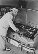 Nothing but batteries in the boot